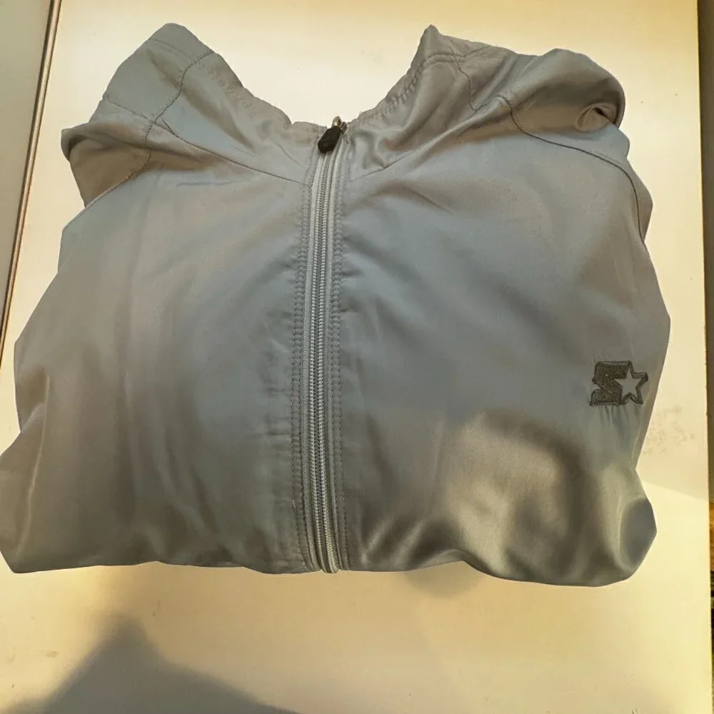 Men's Gray Starter Jacket - XL (46-48)